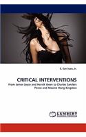 Critical Interventions