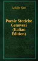 Poesie Storiche Genovesi (Italian Edition)