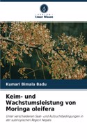 Keim- und Wachstumsleistung von Moringa oleifera