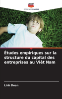 Études empiriques sur la structure du capital des entreprises au Viêt Nam