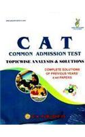 CAT SOLVED PAPERS with CD (Topicwise Analysis & Solutions)