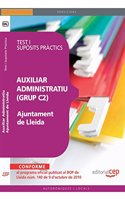 Auxiliar Administratius (Grup C2) Ajuntament de Lleida. Test i suposits practics