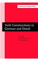 Verb Constructions in German and Dutch