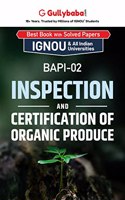 Gullybaba IGNOU BA (Honours) 3rd Sem BAPI-02 Inspection and Certification of Organic Produce in English-Latest Edition IGNOU Help Book with Solved Previous Year's Question Papers and Imp. Exam Notes