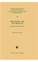 Philosophy and the Absolute