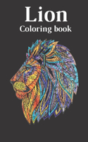Lion Coloring Book For Adults
