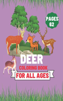 Deer Coloring Book for All Ages