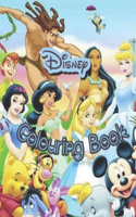 Disney Colouring Book: Disney Colouring Book For Kids & Adult, Includes +50 High Quality Cute And Simple Pictures Of Disney, A Beautiful Collection Of Disney Illustrations