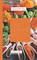 OMG! 1001 Homemade Herb and Spice Recipes: A Homemade Herb and Spice Cookbook for Effortless Meals