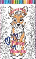 Coloring Book - Funny Animals