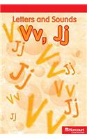 Storytown: Below Level Reader Teacher's Guide Grade K Letters and Sounds VV, Jj