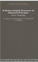 A Modern English Grammar on Historical Principles