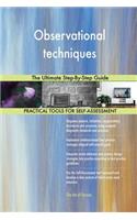 Observational techniques The Ultimate Step-By-Step Guide