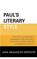 Paul's Literary Style