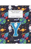 Primary Composition Notebook Grades K-2 Story Journal Y