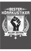 Bester Hörakustiker aller Zeiten: Wochenplaner ohne festes Datum - für ein ganzes Jahr