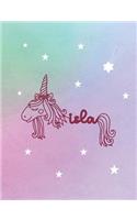 Isla: Unicorn Name Notebook