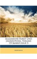 Allgemeine Forst Und Jagdzeitung, Volume 157, Issue 5