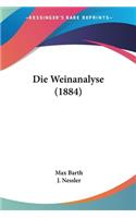 Die Weinanalyse (1884)