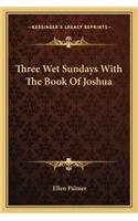Three Wet Sundays With The Book Of Joshua: (English)
