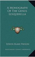 A Monograph Of The Genus Lesquerella