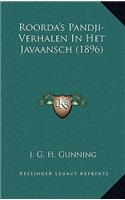 Roorda's Pandji-Verhalen in Het Javaansch (1896)