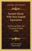 Spanish Idioms With Their English Equivalents
