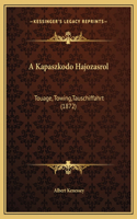 A Kapaszkodo Hajozasrol