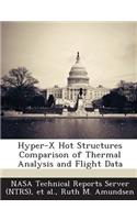 Hyper-X Hot Structures Comparison of Thermal Analysis and Flight Data