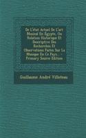 De L'état Actuel De L'art Musical En Égypte, Ou Relation Historique Et Descriptive Des Recherches Et Observations Faites Sur La Musique En Ce Pays...