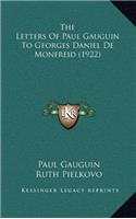 THE LETTERS OF PAUL GAUGUIN TO GEORGES D
