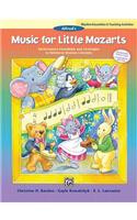 Music for Little Mozarts -- Rhythm Ensembles and Teaching Activities