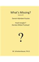 What's Missing?: Danish Alphabet Puzzles