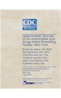 Legionnaires' Disease at an Automobile and Scrap Metal Shredding Facility, New York