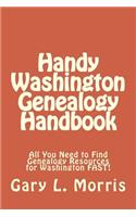 Handy Washington Genealogy Handbook
