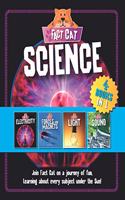 Fact Cat: Science Bind-Up (Electricity, Forces & Magnets, Light, Sound) 4 Books in 1