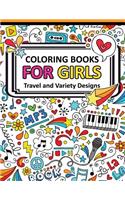 Coloring Book for Girls Doodle Cutes: The Really Best Relaxing Colouring Book For Girls 2017 (Cute, Animal, Dog, Cat, Elephant, Rabbit, Owls, Bears, Kids Coloring Books Ages 2-4, 4-8, 9-(3 Coloring Book for Girls Doodle Cutes)