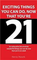Novelty Book - Exciting Things You Can Do, Now That You're 21