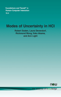 Modes of Uncertainty in HCI