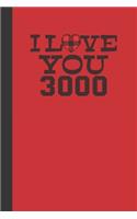 I love you 3000