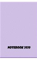 Notebook 2020, New Year Gift, Gift For friends, Purple Color Journal Notebook