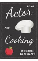 Actor & Cooking Notebook