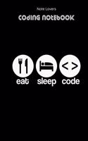 Eat Sleep Code - Coding Notebook