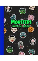 Monsters Sketch Book