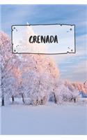 Grenada: Ruled Travel Diary Notebook or Journey Journal - Lined Trip Pocketbook for Men and Women with Lines