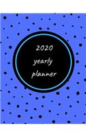 2020 Yearly Planner: Calendar - Perfect To Organize Your Month, Week And Year - Monthly And Weekly Planner, Task List And Notes For Every Day, Year in Pixels, Organizer 