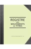 Registre des mouvements de titres