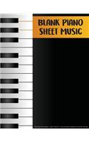 Blank Piano Sheet Music