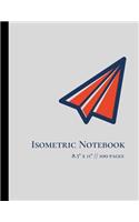 Isometric Notebook - 8.5" X 11" - 100 Pages