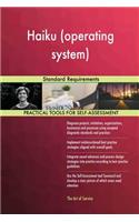 Haiku (operating system): Standard Requirements